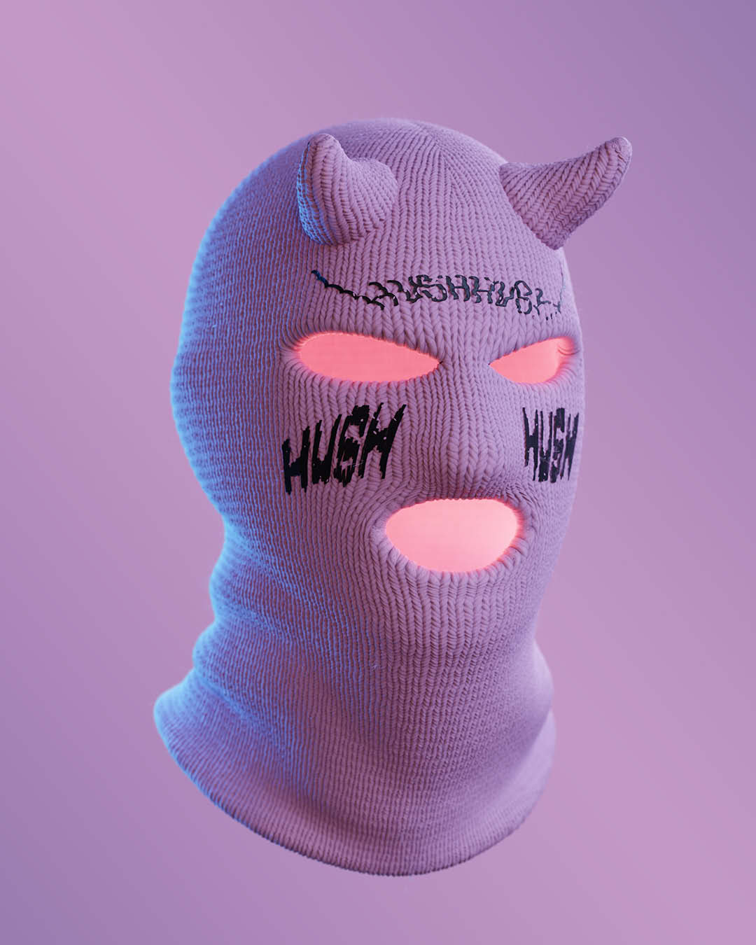 3d rendering of mask for HushHush